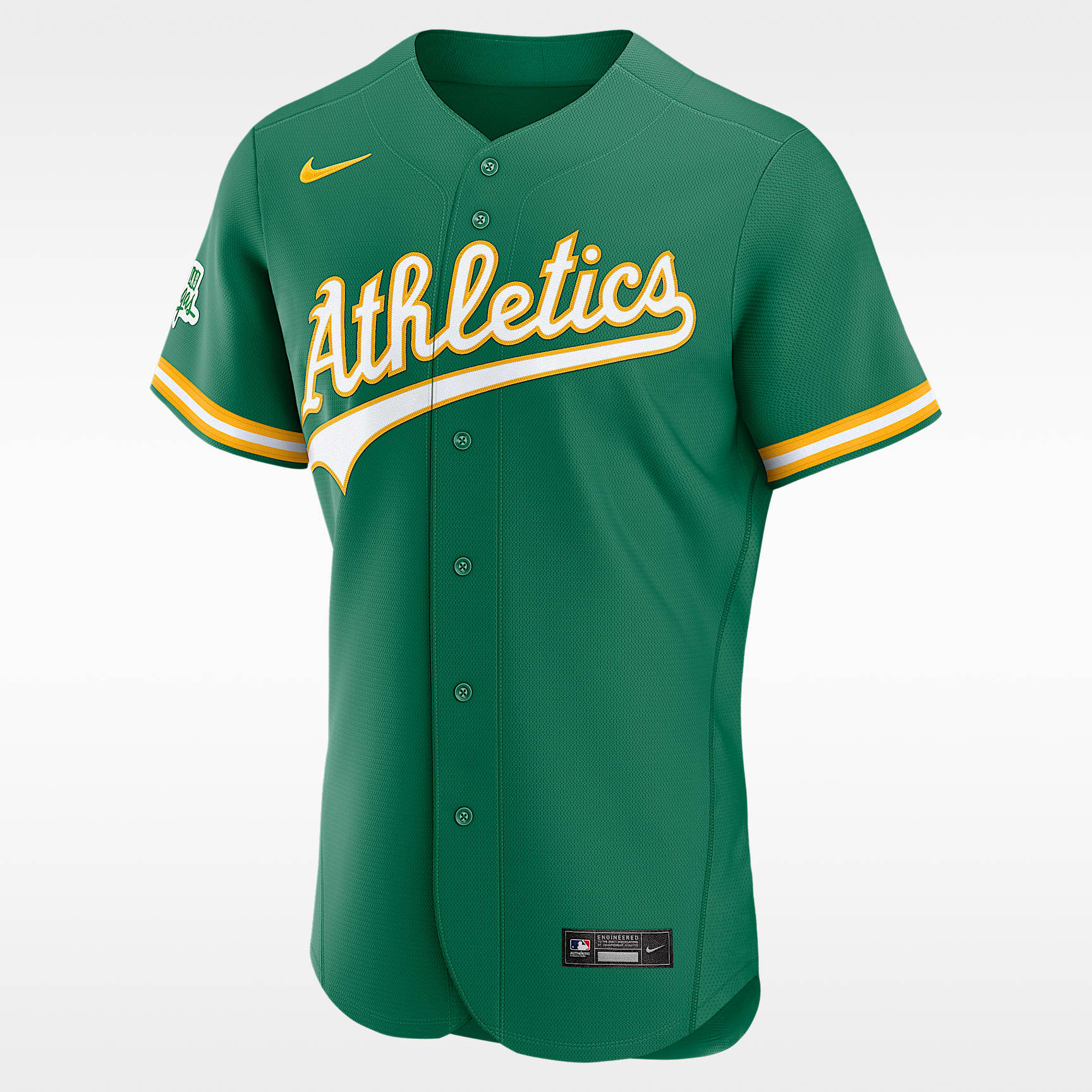 Oakbay Fits オークベイ 半袖 フットボール ジャージ グリーン S Athletics Men's Nike MLB Authentic Jersey. Nike.com